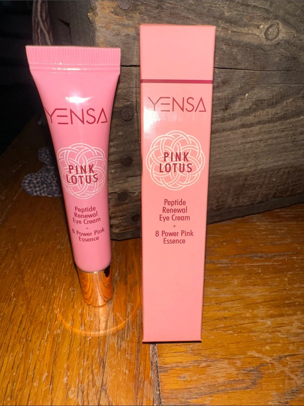 YENSA Pink Lotus Peptide Renewal Eye Cream - Pink